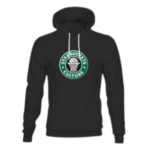 Starbuckets Hoodie - Embrace the Coffee Court Jester